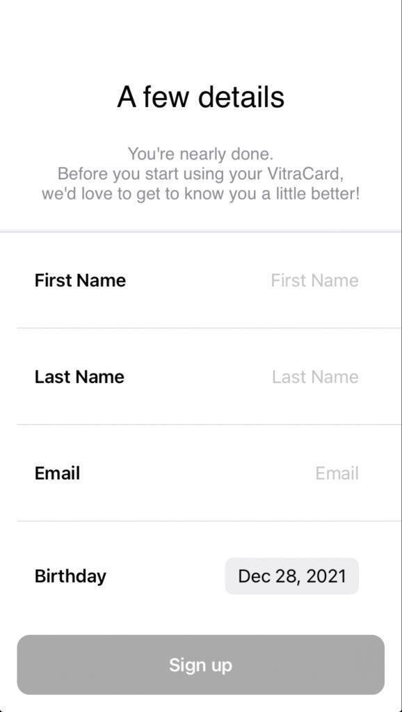 一款英国虚拟卡账户 VitraCash开户教程插图7