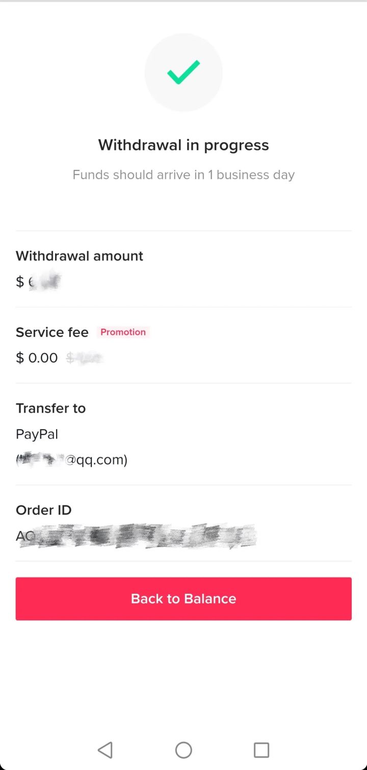 TikTok上的美金，如何提现到PayPal？